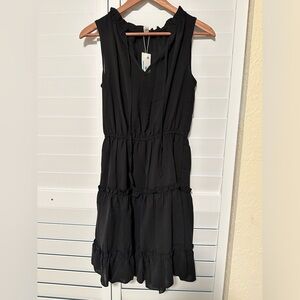 Beach Sissi black coverup